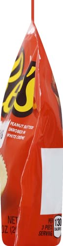 REESES Miniatures White Creme Peanut Butter Cups, Candy Share Pack, 10.5 oz