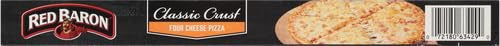 Red Baron Four Cheese Classic Crust Frozen Pizza, 21.06 Oz