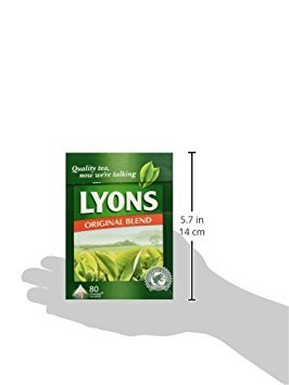 Lyons Original Irish Tea. 80 Bags