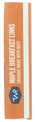 Teton Waters Ranch Grass-Fed Beef Maple Breakfast Links, 5.6 Oz