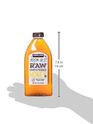 Kirkland Signature Kirkland Signature Raw Unfiltered Usa Honey (48 Oz/ 3 Lbs), 48 Oz(Pack Of 1)