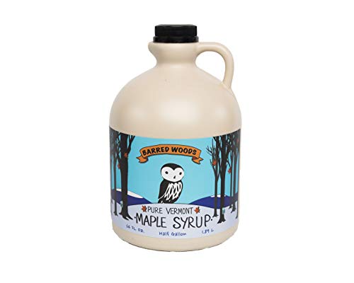 Barred Woods Maple Syrup - Very Dark Grade A - 64 Fl Oz - End of Season