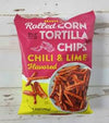 TraderJoes Chili and Lime Corn Tortilla Chips, Gluten Free, 255g/9oz (1 Pack)