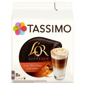 Tassimo Lor Espresso Latte Macchiato Caramel Coffee Discs