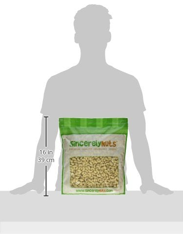 Sincerely Nuts - Raw Cashews Whole and Unsalted | Healthy Snack, Source of Protein | Keto and Paleo Friendly Gourmet Quality Veg