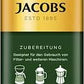 Jacobs Decaf Ground Coffee, 500g / 17.6oz, Black, Model 4000508076688