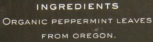 Harney & Sons Premium Organic Herbal Tea Peppermint 20 Count Pack