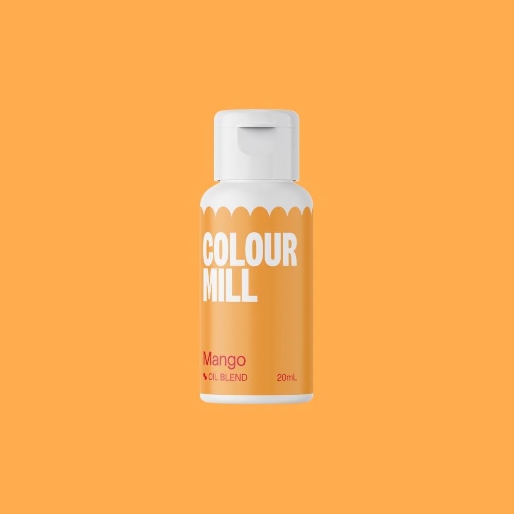 Colour Mill Oil-Based Food Coloring, 20 Milliliters Mango (0.68 Fl Oz)