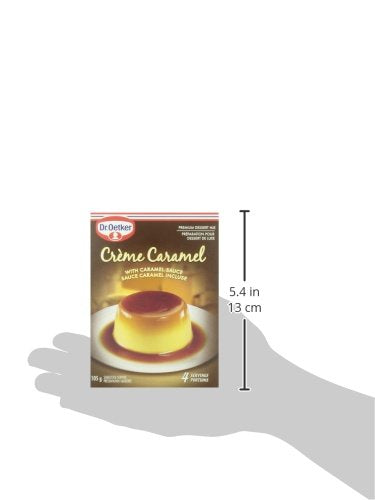 Dr Oetker Flan Creme Caramel Dessert, 3.7-Ounce (Pack of 6)