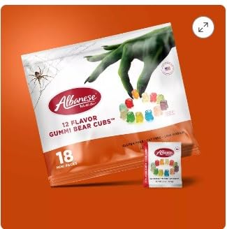 Albanese WorldS Best Spellbinding Gummies 18Ct Trick-Or-Treat Bag Of Halloween Candy