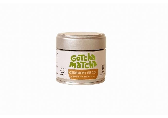 Gotcha Matcha Ceremony Grade Organic Matcha - 100% Pure Japanese Powdered Green Tea- USDA Certified Premium First Harvest