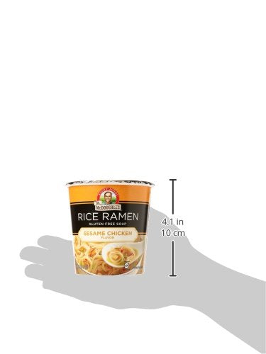 Dr. Mcdougall'S Asian Soup Rice Noodle Sesame Chicken, Gluten Free, 1.3 Oz