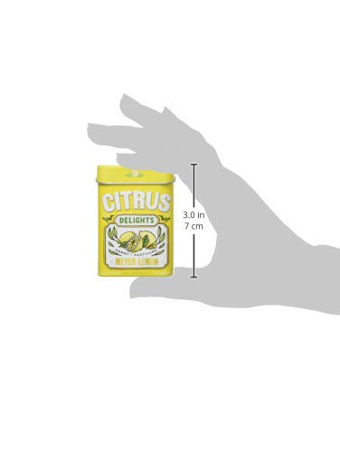 Citrus Delights Meyer Lemon Candy | Natural Ingredients, No Artificial Colors Or Flavors | Kosher Certified, Vegan, Gluten Free