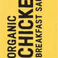 Applegate, Organic Chicken & Maple Breakfast Sausage, 7 oz (frozen)