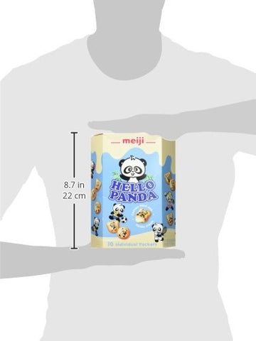 Meiji Hello Panda Family Pack Cookie, Vanilla, 9.1 Ounce