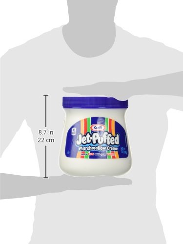 Kraft Jet Puffed Marshmallow Creme Spread, 7oz (Pack of 2)