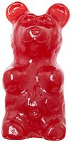 The Gummy Bear Guy | The Original World's Largest Gummy Bear - 5 Pounds - Cherry - Now Offering 40 Flavor Options!