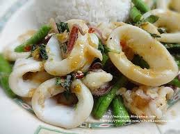 RosDee Menu Hot Basil Stir Fried Sauce Powder 50g X 4 Bags (Thai Food)