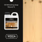 Woca Denmark Oil Refreshing Soap Natural 1 L Concentrated Plant Based Cleaner And Rejuvenator For Use On Oiled Wood Surfaces Suc