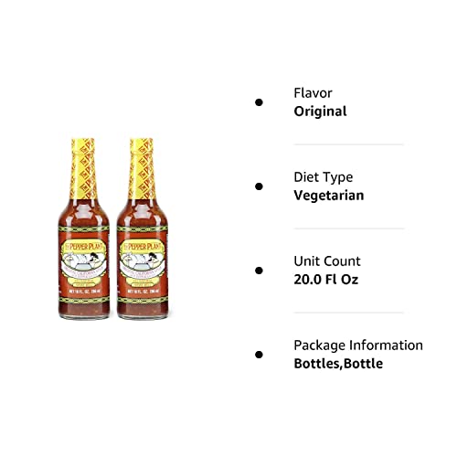 The Pepper Plant Original California Style Hot Pepper Sauce 2-Pack