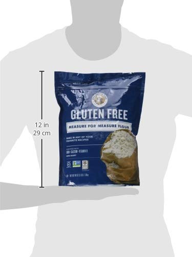King Arthur Flour Measure for Measure Flour, Gluten Free,48 Oz (Pack of 4)