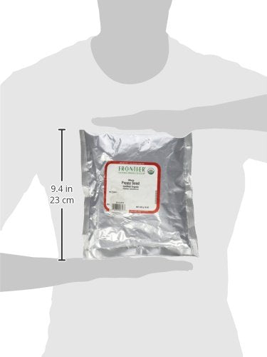 Frontier Co-Op Organic Whole Poppy Seed 1Lb