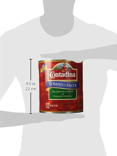 Contadine Tomato Paste, 111-Ounce, 6.93 lbs, Perfect for Cooking & Sauces