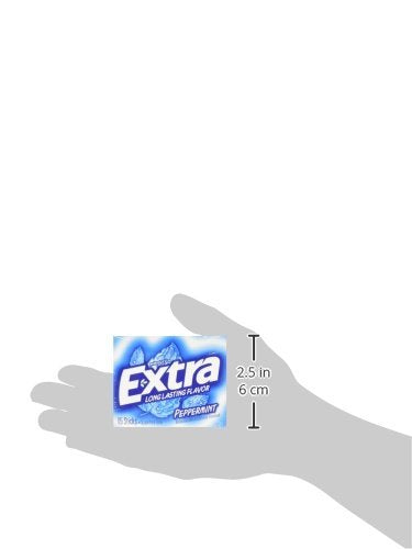 Wrigley'S Extra Gum Peppermint (Pack Of 10), Assorted