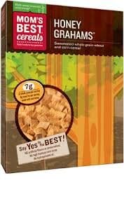 Moms Best - Honey Grahams - 11.5 Oz (Case of 8)