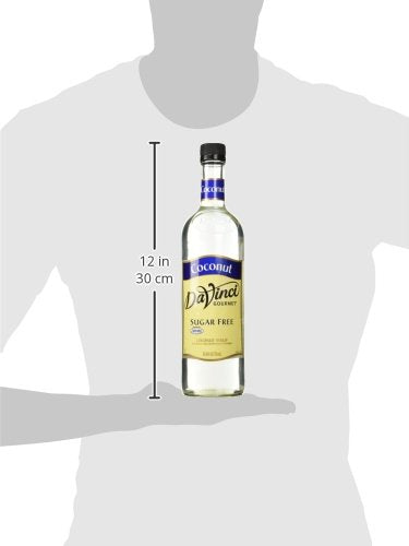 DaVinci SUGAR FREE Coconut Syrup w/Splenda 750 mL