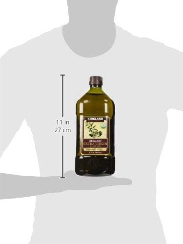 Kirkland Signature 2 X Organic Extra Virgin Olive Oil, 2 Liters