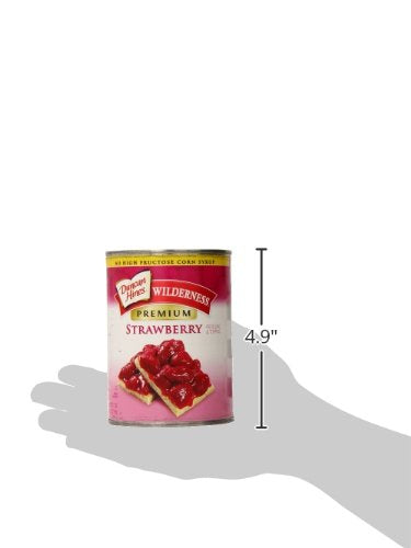 Wilderness Premium Pie Filling & Topping, Strawberry, 21 Ounce (Pack Of 8)