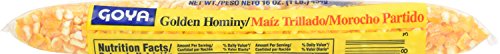 Goya Foods Golden Hominy Corn, Dry, 16 Ounce (Pack Of 24), (2498)