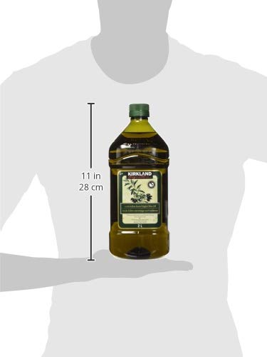 Kirkland Signature Extra Virgin Olive Oil - 67.62 Fl Oz, Premium Quality, Ideal for Cooking and Dressings