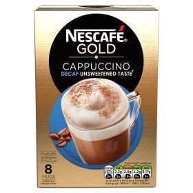 Nescafe Cappuccino Unsweetened And Decaffenated 2 Boxes
