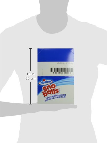 Hostess Snoballs, 3.5 Ounce (Pack of 6)