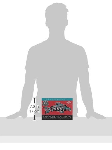 Alaska Smokehouse Smoked Sockeye Fillet Gift Box, 8-Ounce, Pack of 1