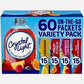 Crystal Light Sugar-Free Lemonade Fruit Punch Raspberry Lemonade And Wild Strawberry On-The-Go Powdered Drink Singles Mix Variet
