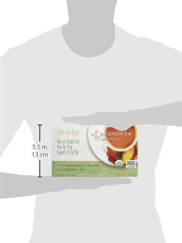 Davidson'S Organics, Tulsi Licorice Root, 100-Count Unwrapped Tea Bags