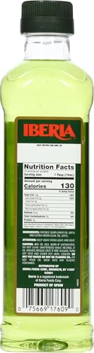 Iberia Extra Virgin Olive Oil & Sunflower Oil, 17 Fl Oz, Olive Color