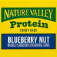 Nature Valley Protein Granola Bars, Blueberry Nut, Chewy Snack Bars, 5 Bars, 7.1 OZ