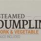 Bibigo, Steamed Dumpling Pork Vegetable, 6.6 Ounce