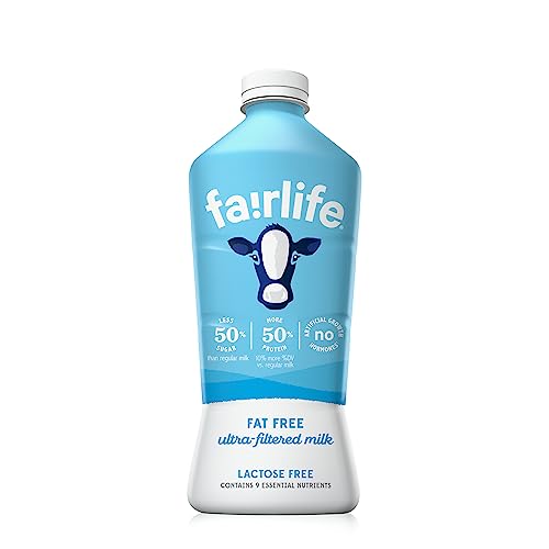 Fairlife Lactose Free Fat Free Ultra Filtered Milk, 52 Fl Oz