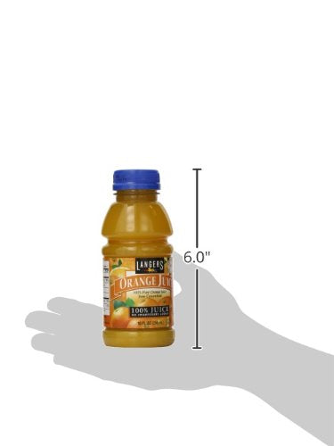 Langers Juice Variety Pack 100% Juice Cocktail  Apple  Orange & Cranberry  10 Fl Oz (Pack of 12)