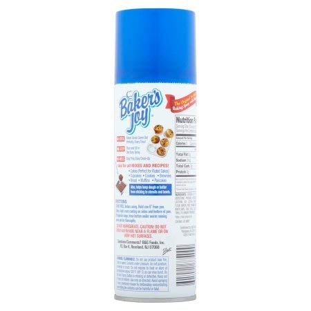Baker'S Joy The Original No-Stick Baking Spray With Flour, 5 Oz (Pack Of 3)