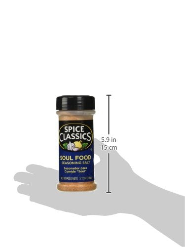 Spice Classics Soul Food Seasoning Salt, 5.12-oz. plastic shaker