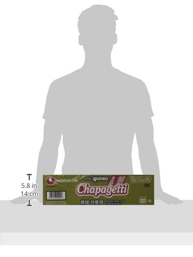 Nongshim Chapagetti Chajang Noodle, 4.5 Ounce (Pack Of 24)