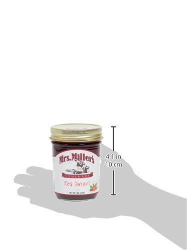 Mrs. Millers Amish Made Red Currant Jelly 9 Ounce (Pack of 2)