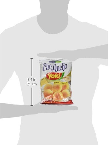 Cheese Bread Mix - Mistura para Po de Queijo - Yoki - (250g) - GLUTEN-FREE, 8.8 Ounce (Pack of 3)