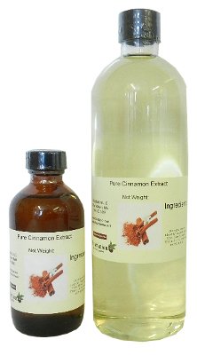 OLIVENATION Cinnamon Extract - PG Free Flavoring for Baking - 16 Fl Oz - Kosher